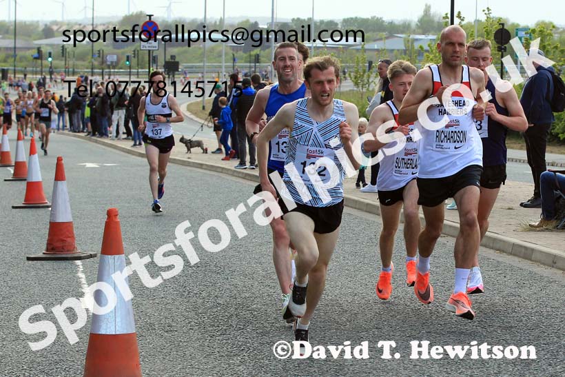 Sunderland City 5k, 2022 Sunderland City Half Marathon, 10k  5k.  Photo: David T. Hewitson/Sports for All Pics